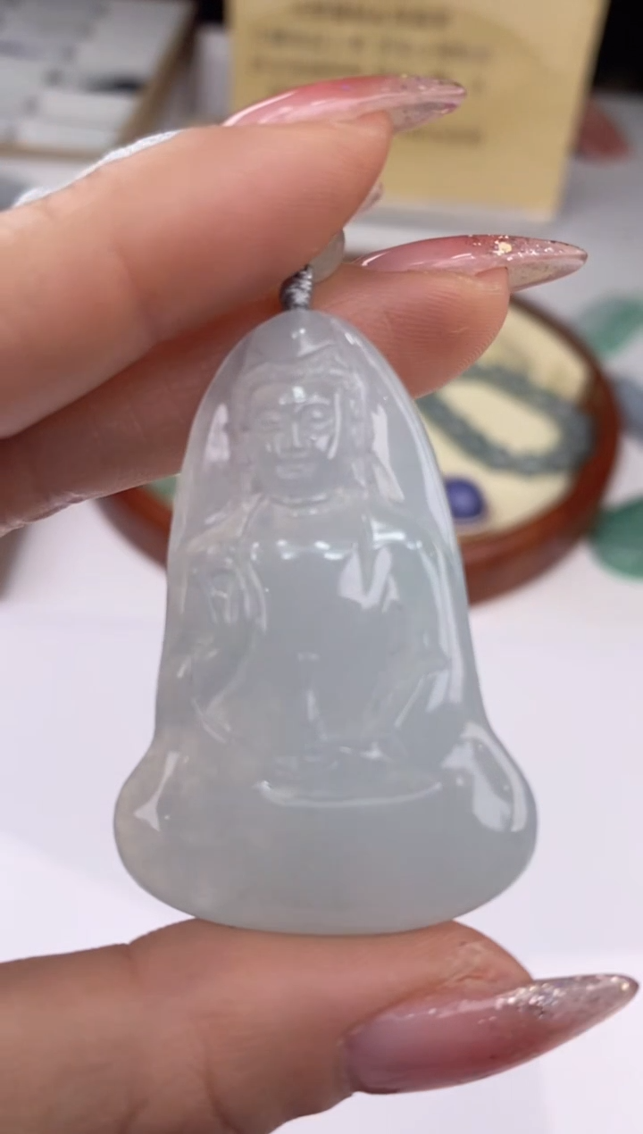 【闪购商品】翡翠吊坠(赠链)未镶嵌27972/静静聊翠