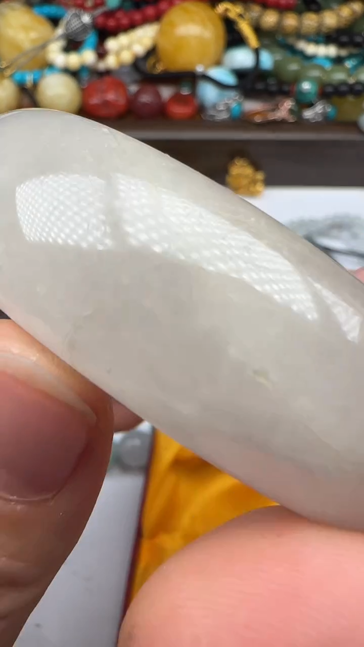 颈饰未镶嵌翡翠鬼画符鬼画符