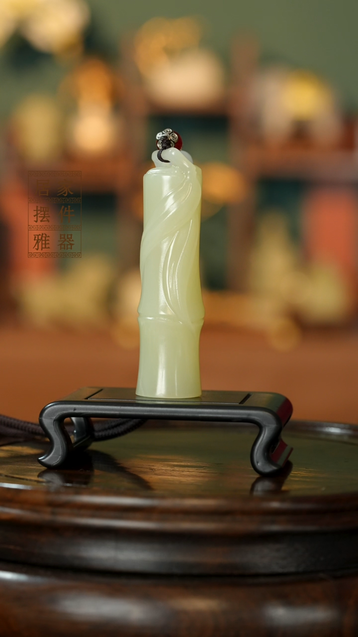 玉《节节高升》摆件