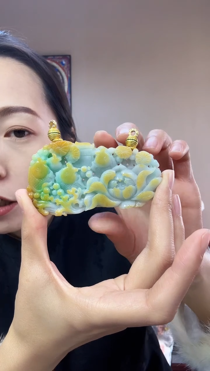 【闪购商品】翡翠颈饰未镶嵌特色原创翡翠颈饰