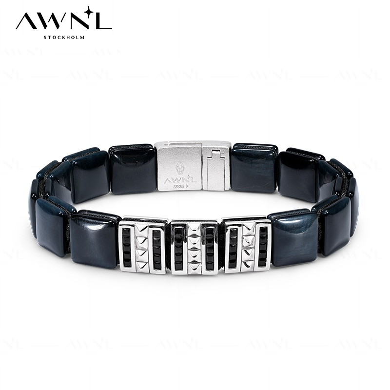 AWNL霖奈法老之门鹰眼石手链复古个性简约潮流时尚高级质感礼物