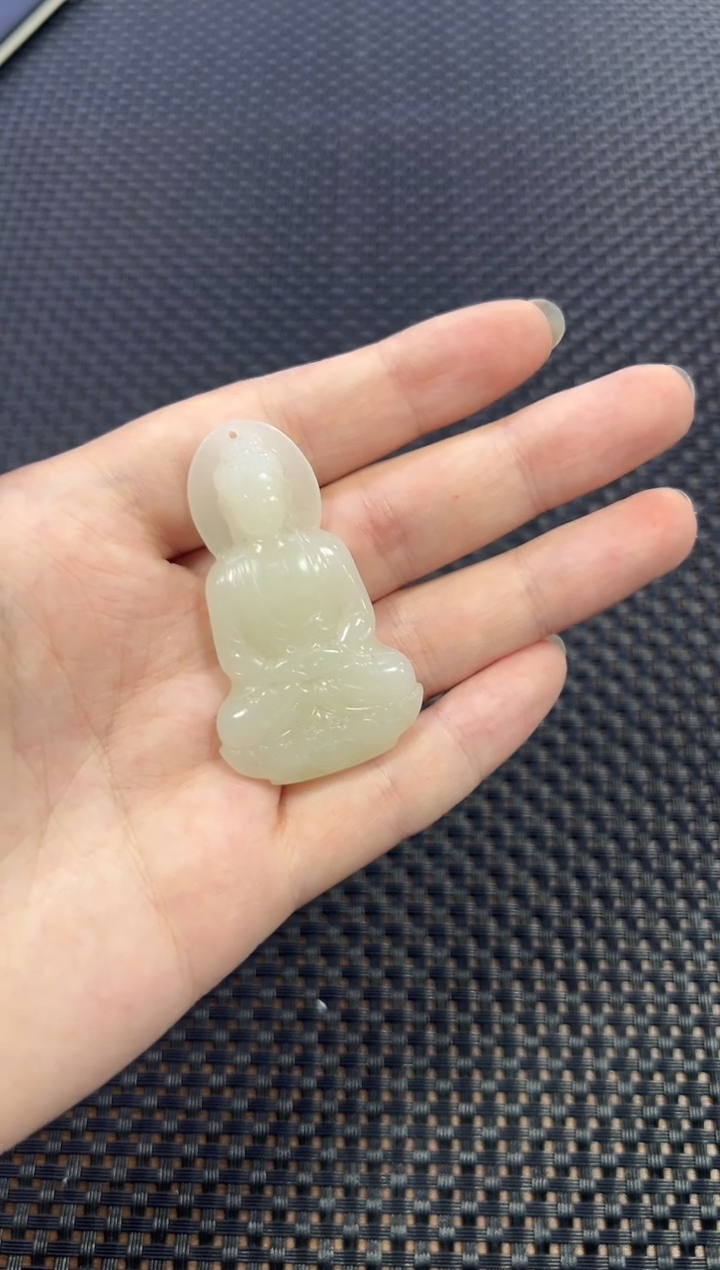 和田玉未镶嵌挂件（多样性发一件）0484