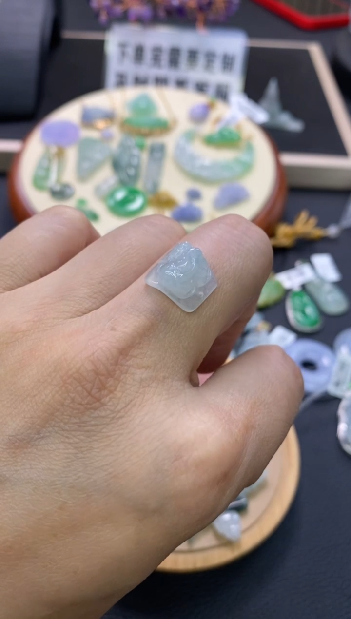 【闪购商品】翡翠颈饰未镶嵌翡翠净货28171