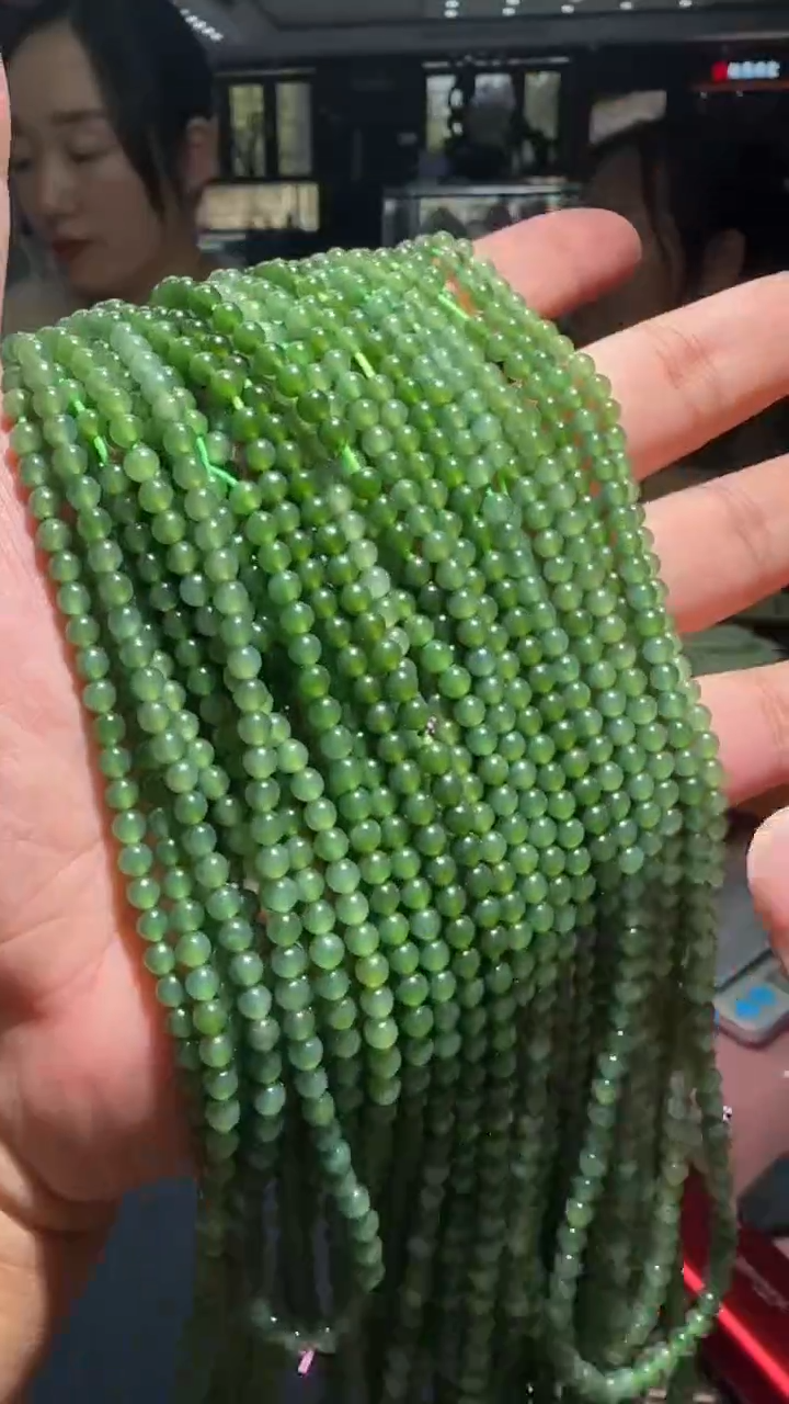 和田玉未镶嵌项链【钰731】16 7021 多样性发其一