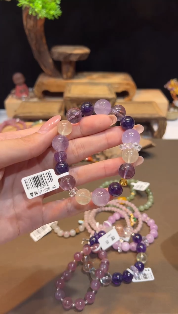 未镶嵌手链水晶手饰@@