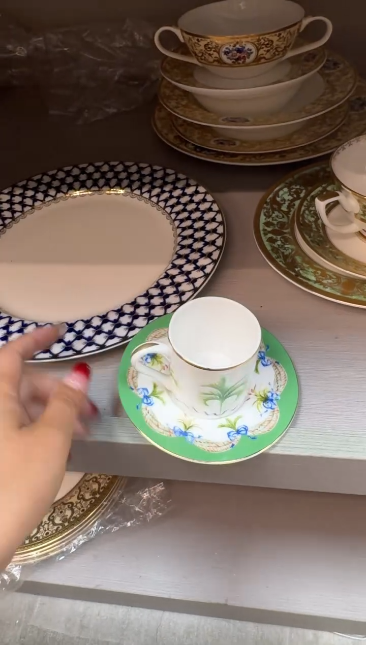 【闪购商品】瓷片100CC杯碟福利福利