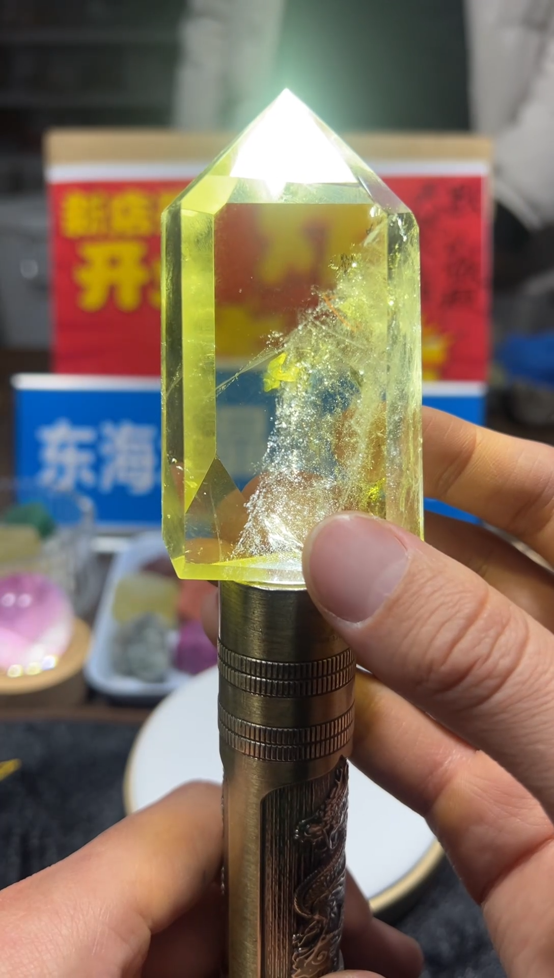 未镶嵌珠宝半成品水晶天然水晶默认微瑕177