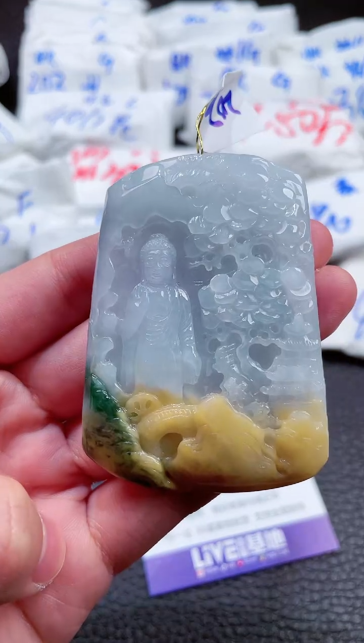 【闪购商品】翡翠未镶嵌颈饰00002837阿弥