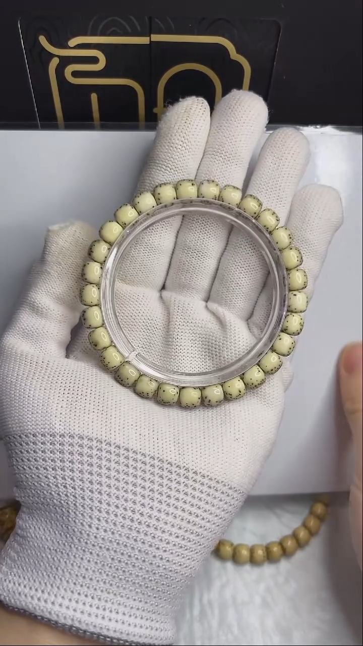 星月菩提手串小驼包8x7.A002