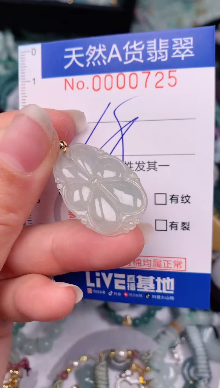 【闪购商品】翡翠颈饰未镶嵌00000725