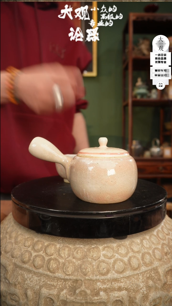 【闪购商品】瓷片大观论器壶套