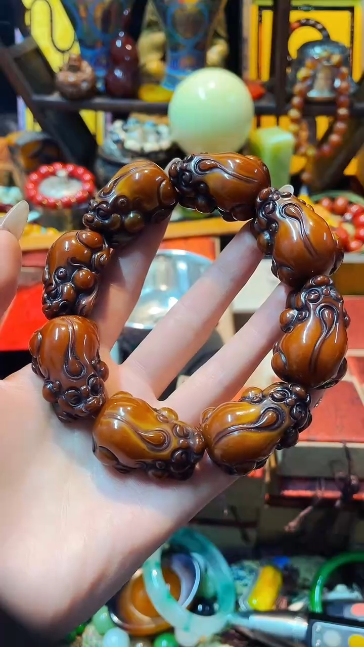 【闪购商品】蜜蜡手串未镶嵌主播推荐主播推荐
