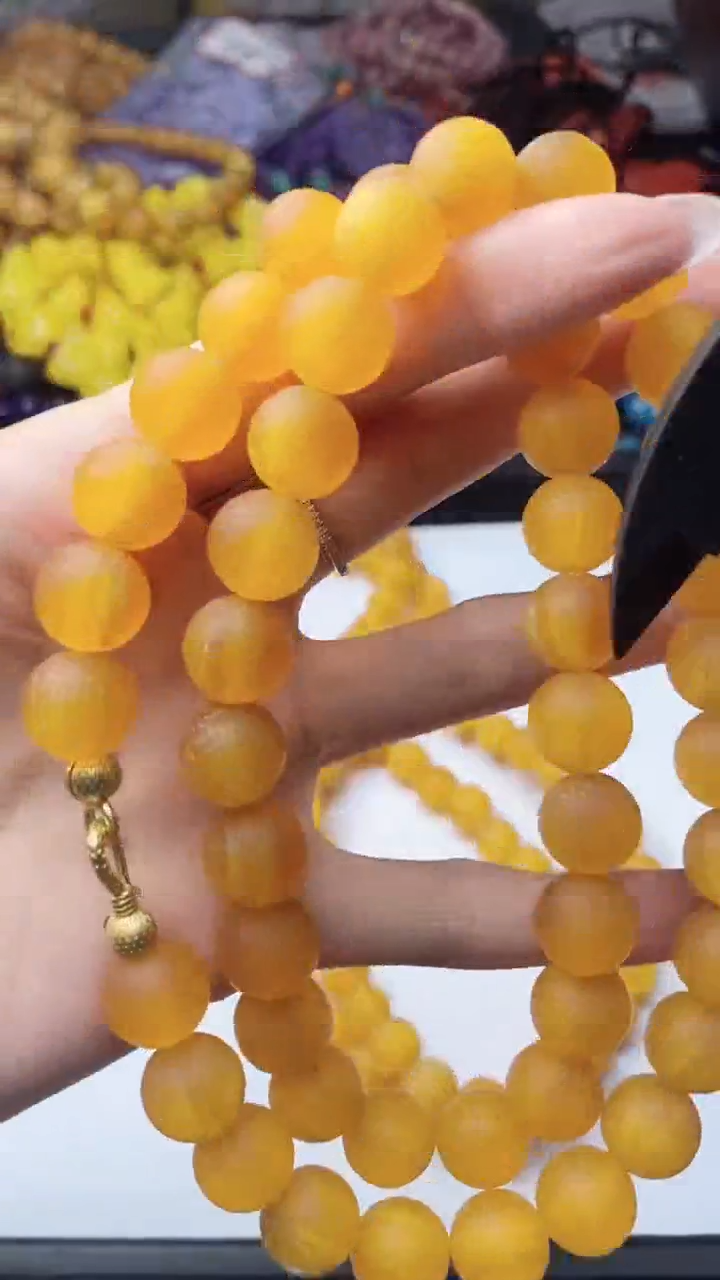 未镶嵌蜜蜡手链139    k12妈妈链