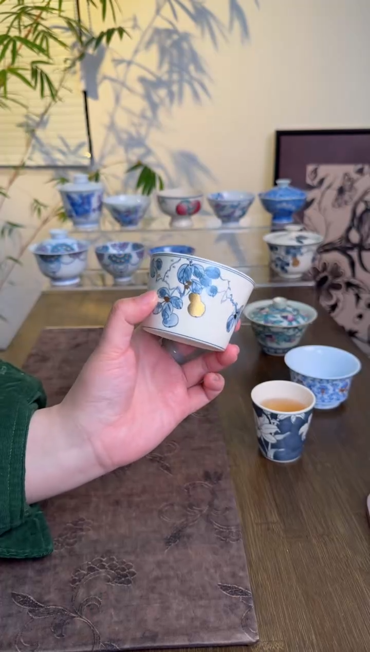 【闪购商品】景德镇手绘茶杯茶杯