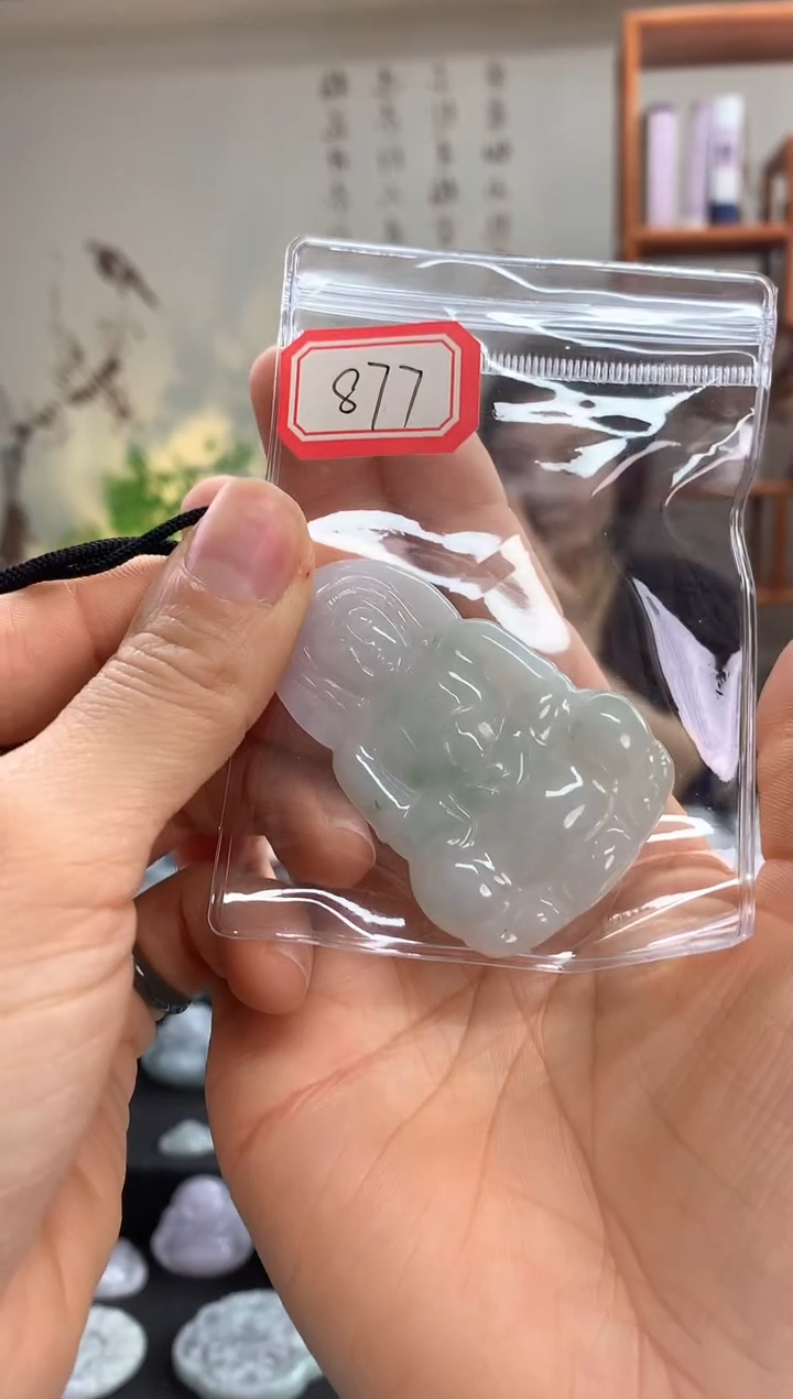 【闪购商品】翡翠颈饰未镶嵌观音877
