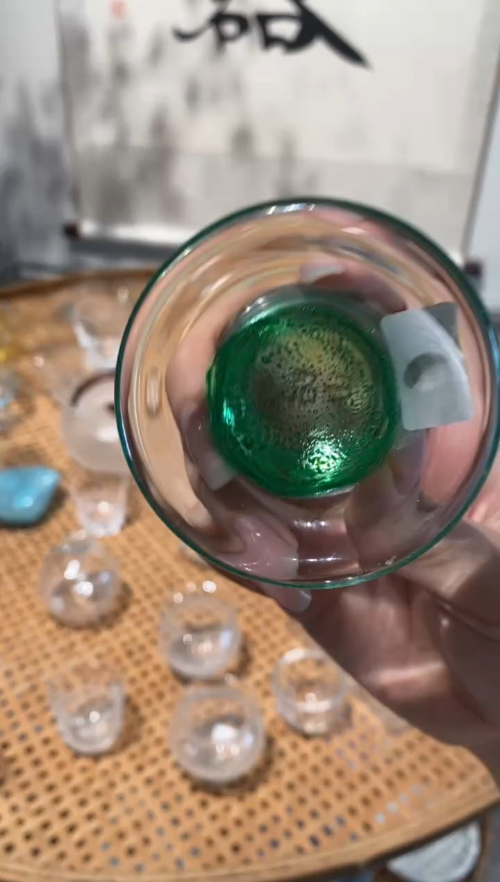 饴山绿色杯托盖置