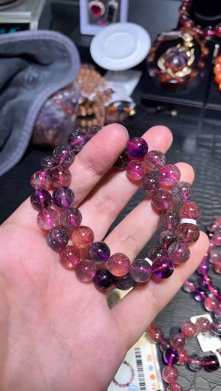 【闪购商品】水晶手链未镶嵌超七单圈A10（多样性发其一）