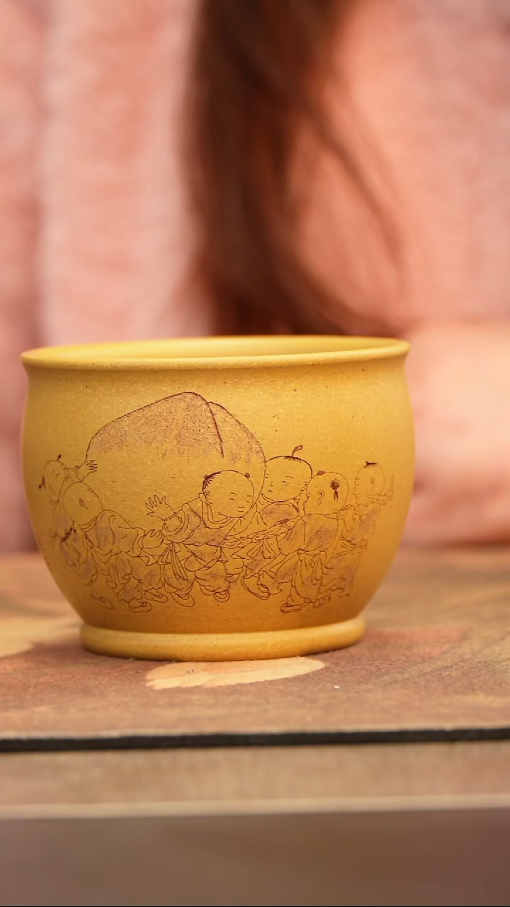 茶杯紫砂非遗紫砂茶器