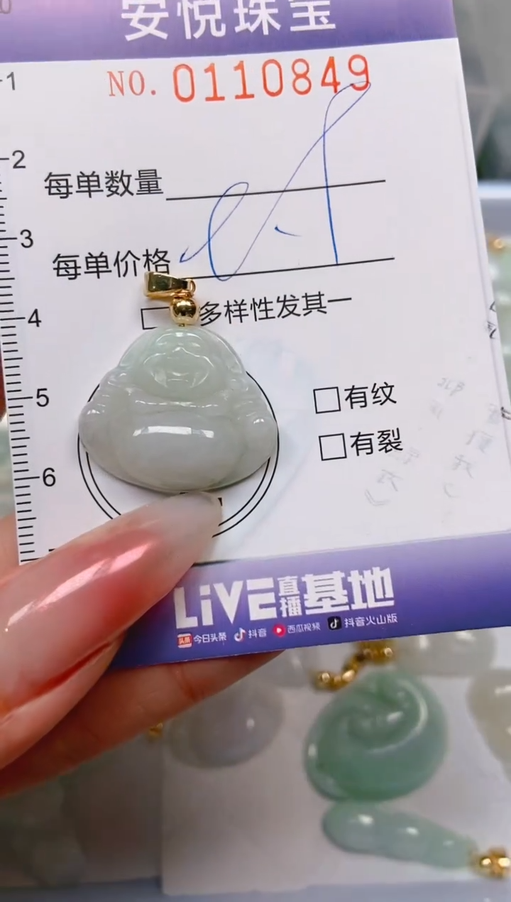 【闪购商品】翡翠颈饰未镶嵌闪购0110849