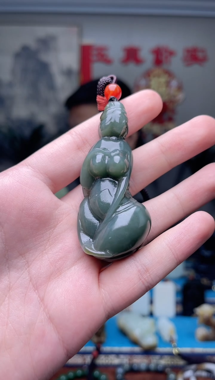 【闪购商品】和田玉挂件未镶嵌1