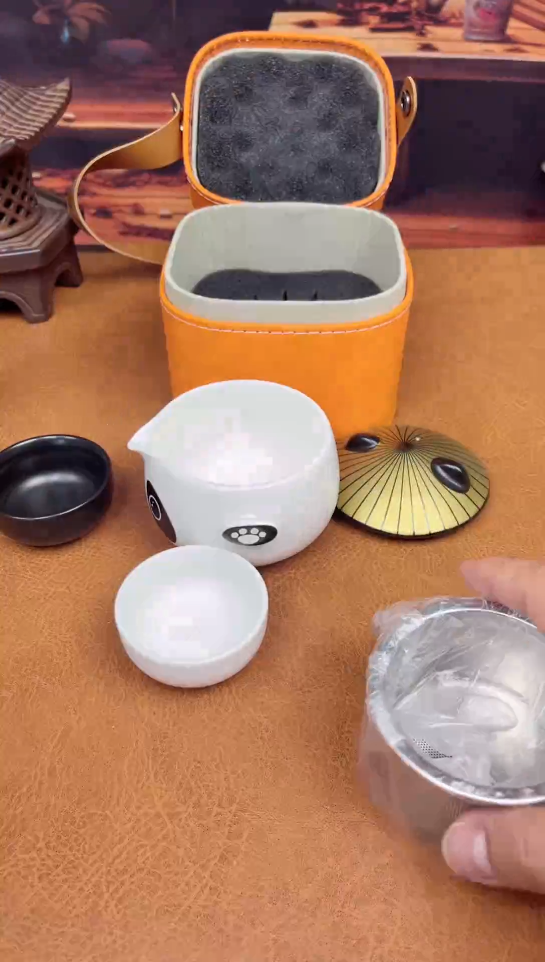 【闪购商品】陶瓷茶具摆件茶叶罐