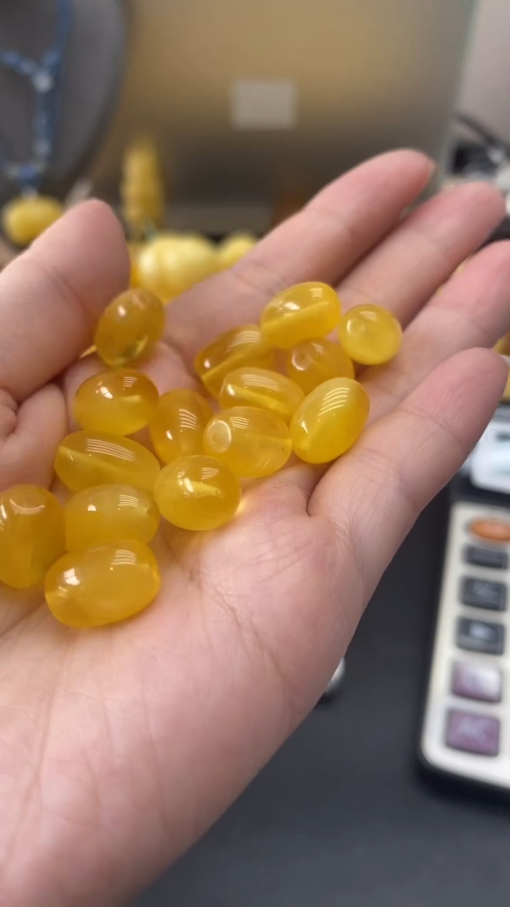 琥珀未镶嵌珠宝奇石2991多样性发其一默认有瑕