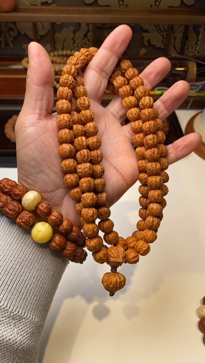 把件文玩核桃京八棱