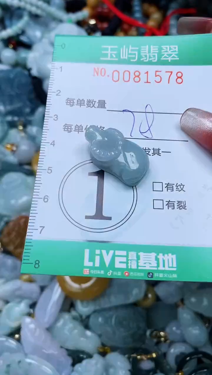 【闪购商品】翡翠颈饰未镶嵌闪购0081578