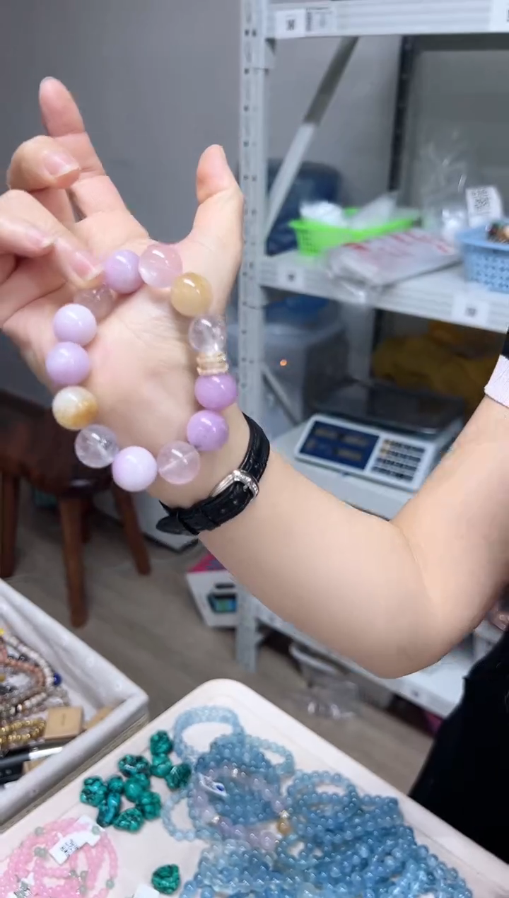 未镶嵌手链水晶三*妈aa7