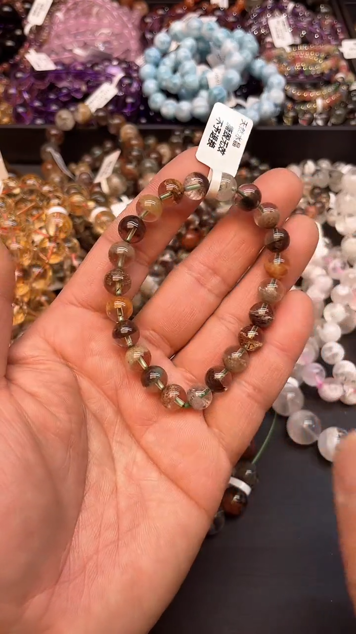 【闪购商品】水晶手链未镶嵌28 四季幽灵8mm+