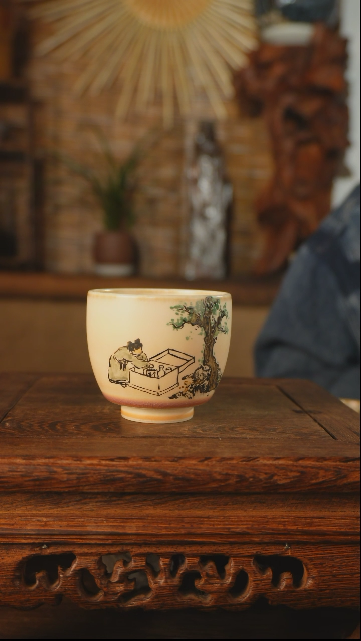 【闪购商品】老昌号手工手绘茶器