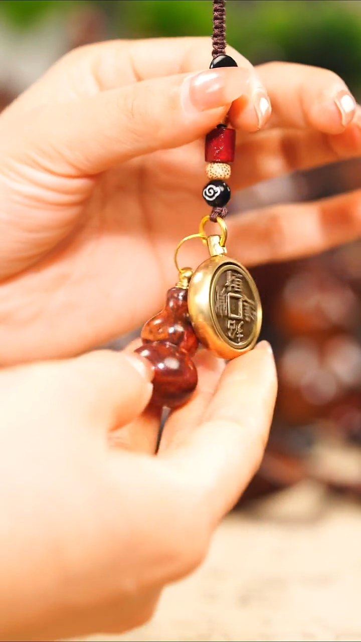 其他黄花梨/降香黄檀海南黄花梨葫芦十二生肖时来运转发其一