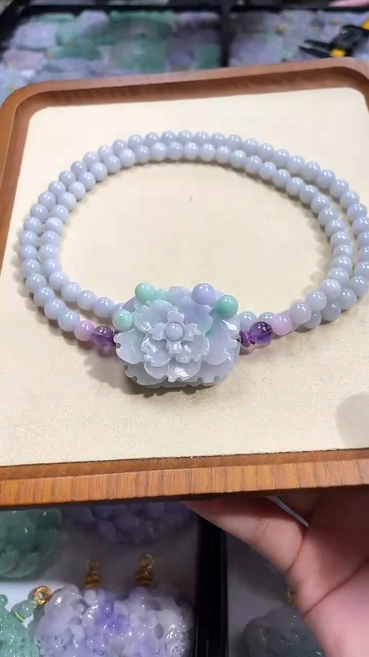 【闪购商品】翡翠颈饰未镶嵌项链