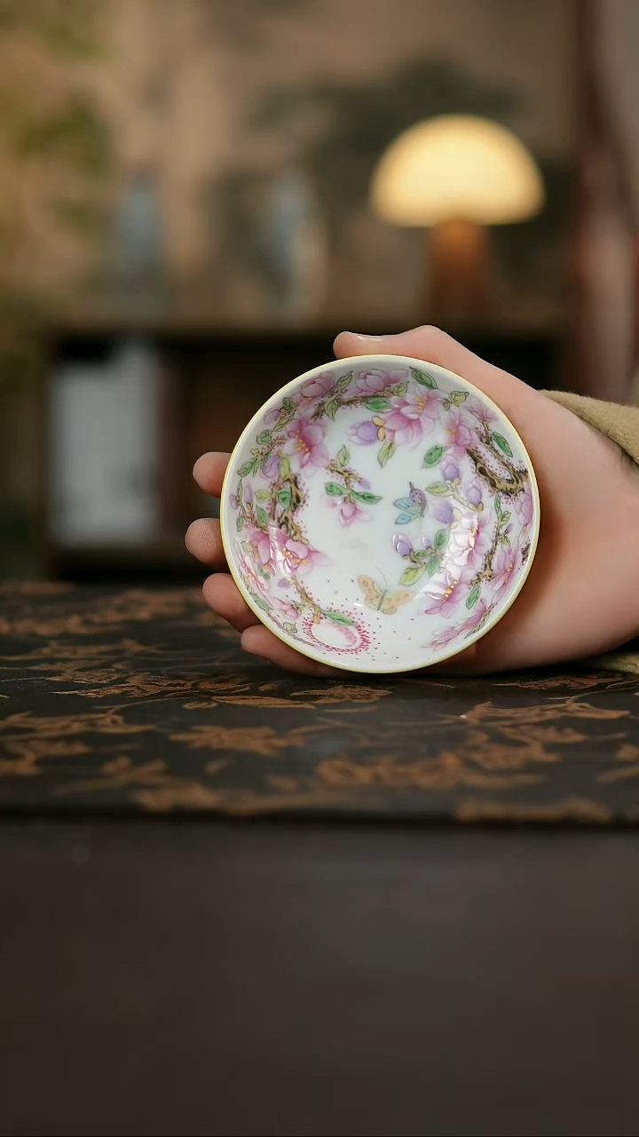 景德镇陶瓷杯碗柴烧多人