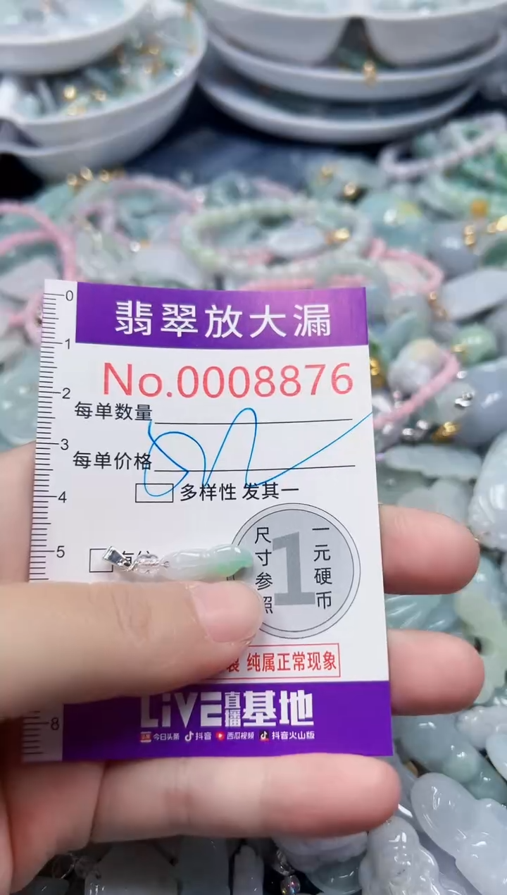 颈饰未镶嵌翡翠8876