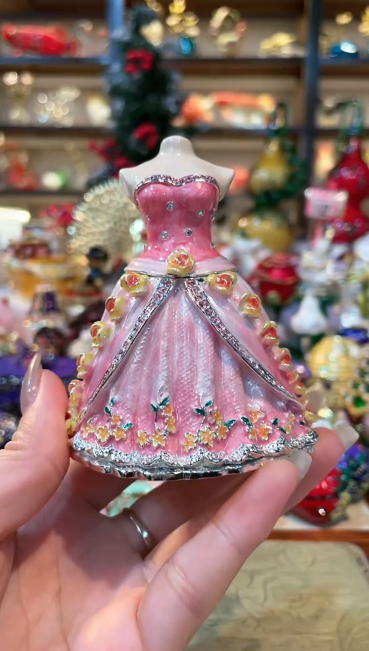 【闪购商品】 珐琅彩精致首饰盒