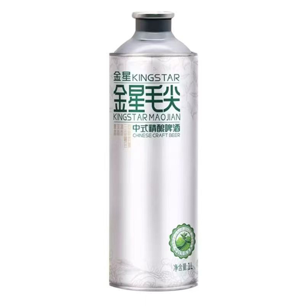 金星啤酒信阳毛尖1L/罐 1L