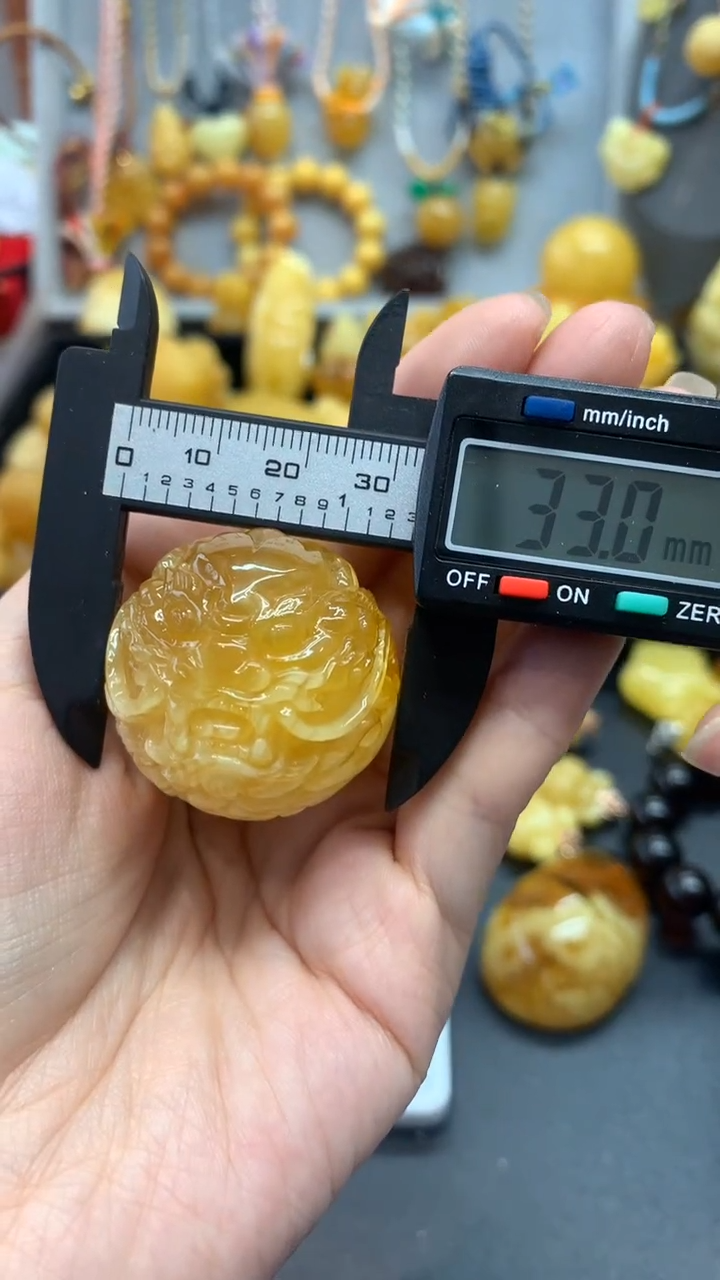 【闪购商品】琥珀珠宝奇石未镶嵌177