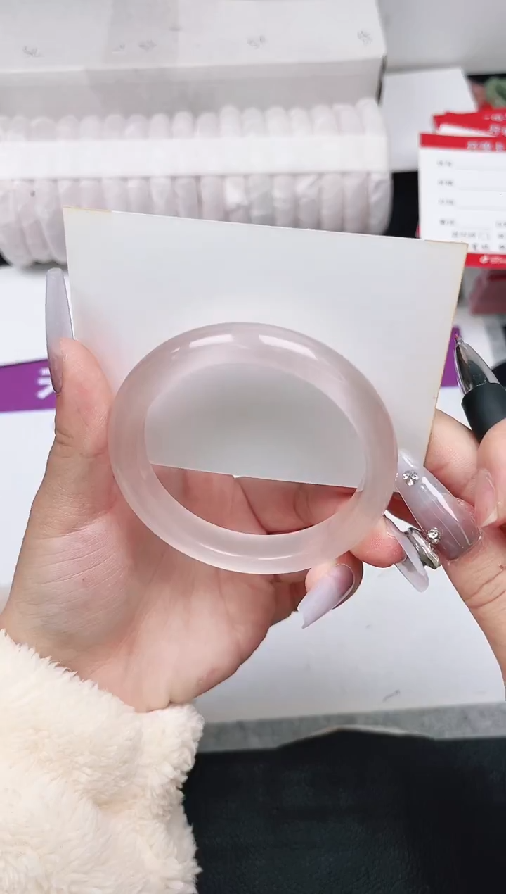 未镶嵌手镯石英质玉115-57