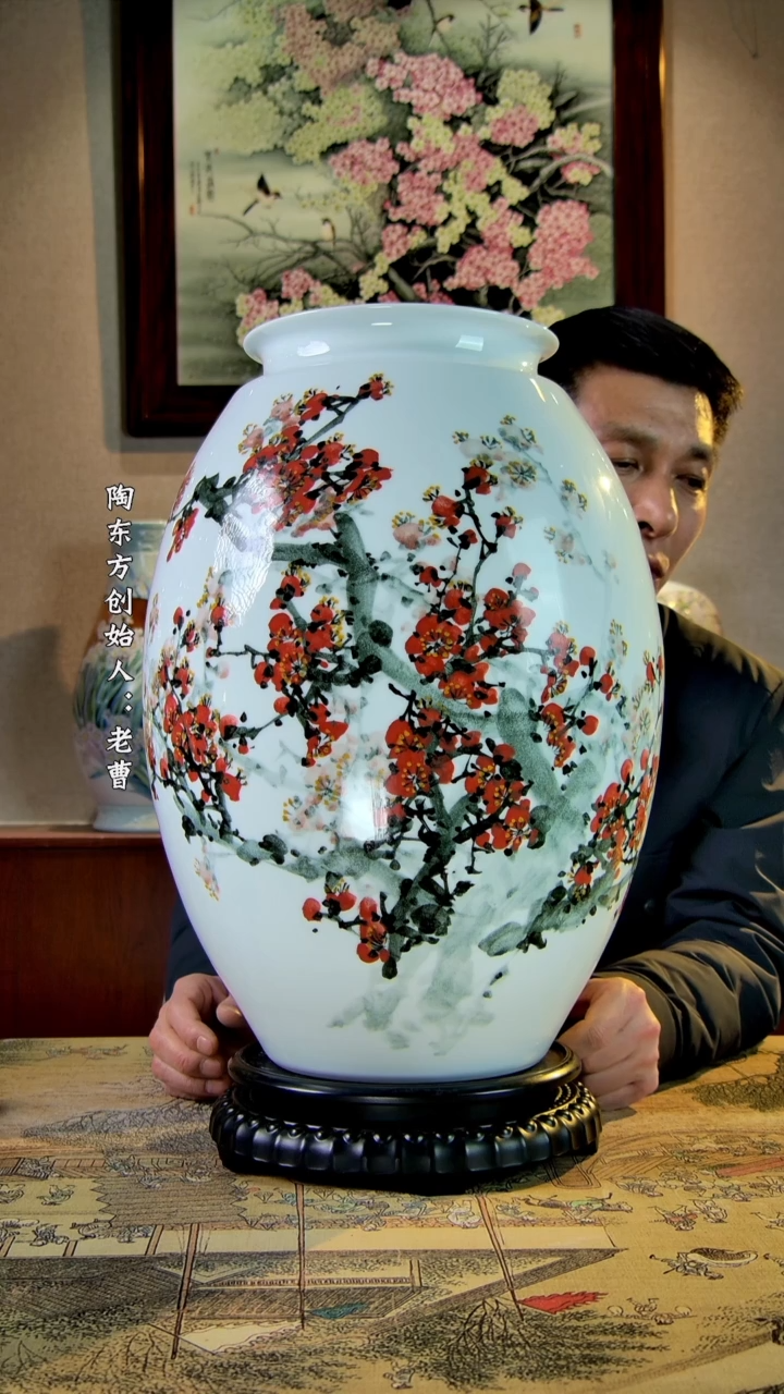 【闪购商品】其他景德镇陶东方陶瓷艺术作品花瓶瓷板画摆件