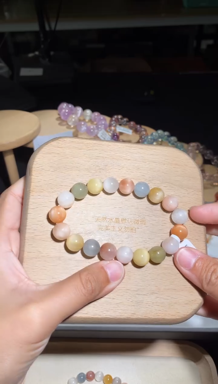 未镶嵌手链水晶138号多样性发一A 10+