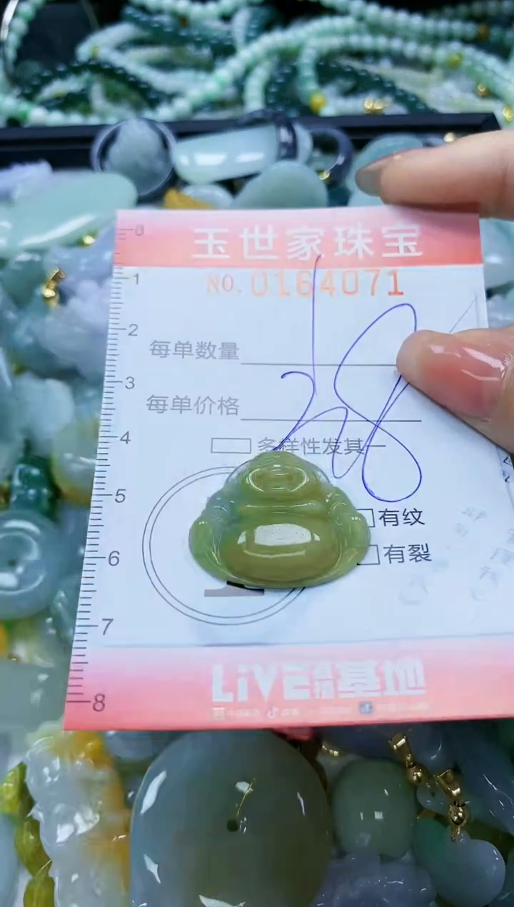 【闪购商品】翡翠颈饰未镶嵌闪购0164071