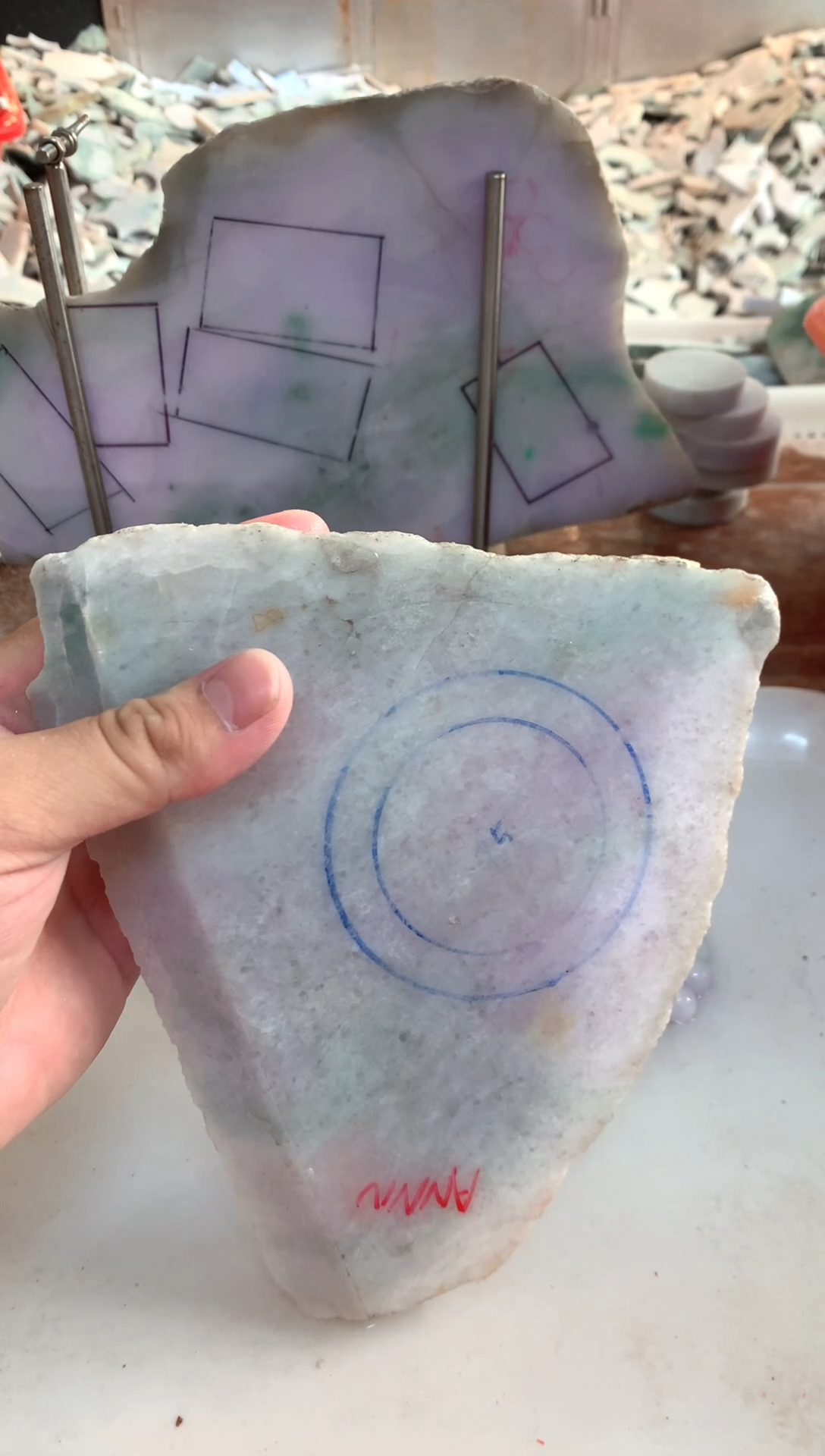 裸石翡翠京**缘0林0翡翠珠宝649
