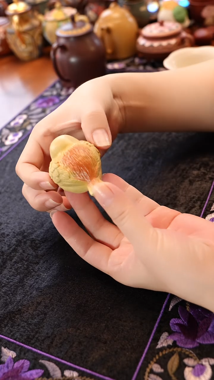 茶壶紫砂宜兴紫砂黄段喜鹊