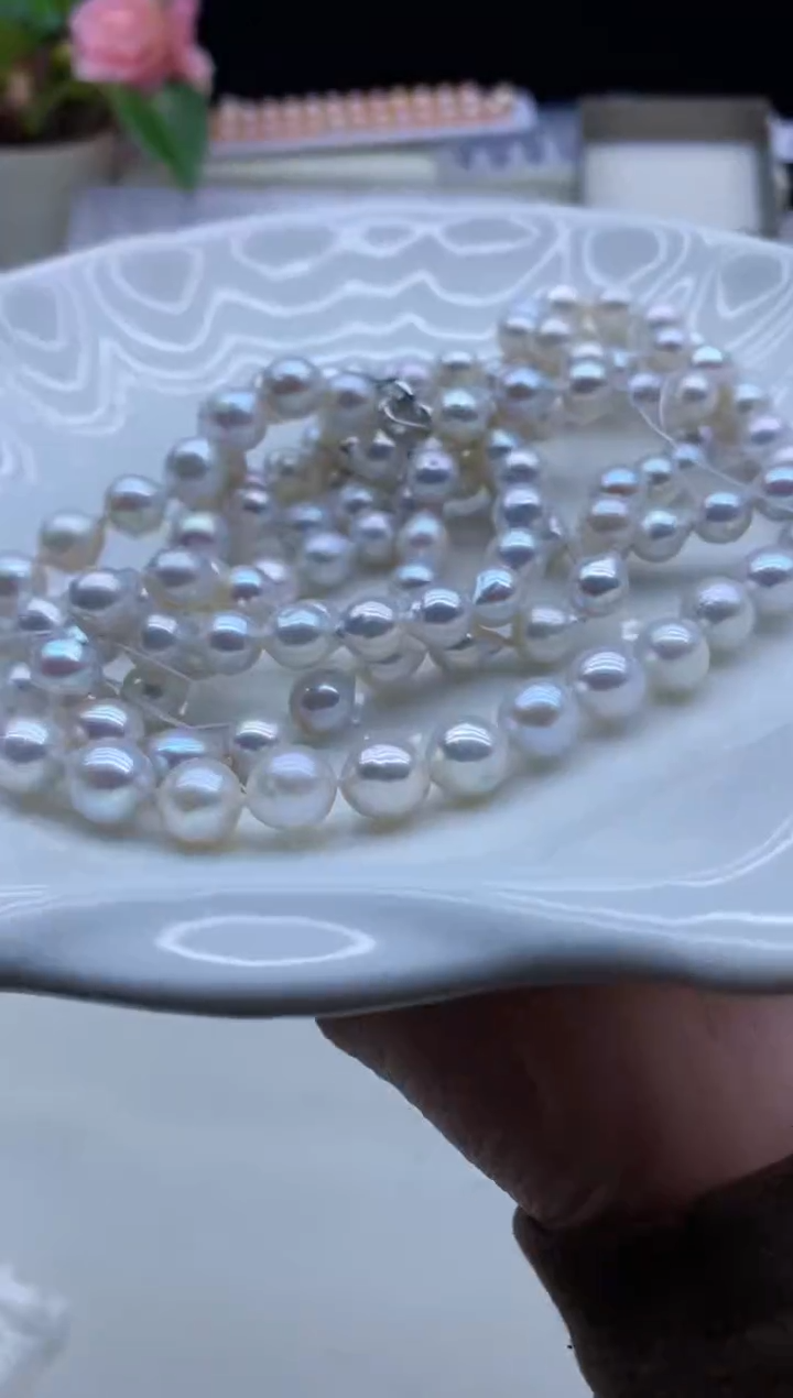 【闪购商品】淡水珍珠颈饰未镶嵌淡水珍珠项链多样性发其一