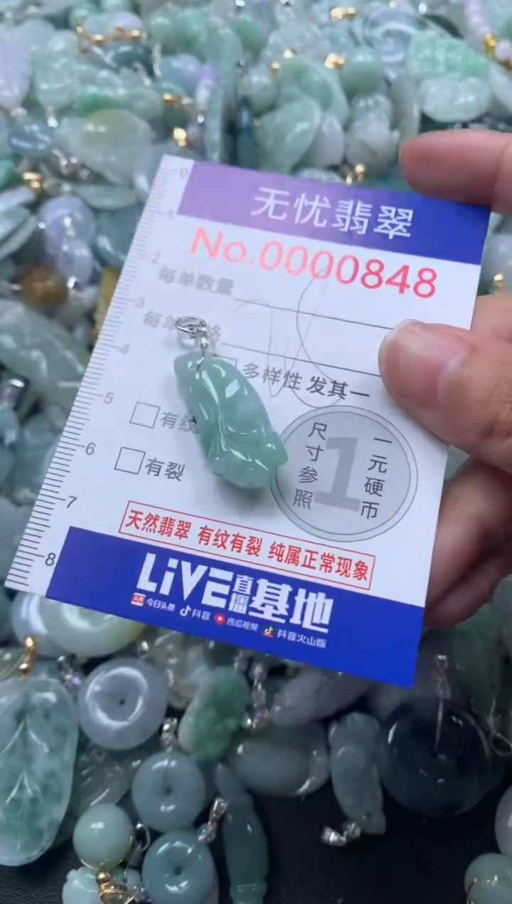 颈饰未镶嵌翡翠848