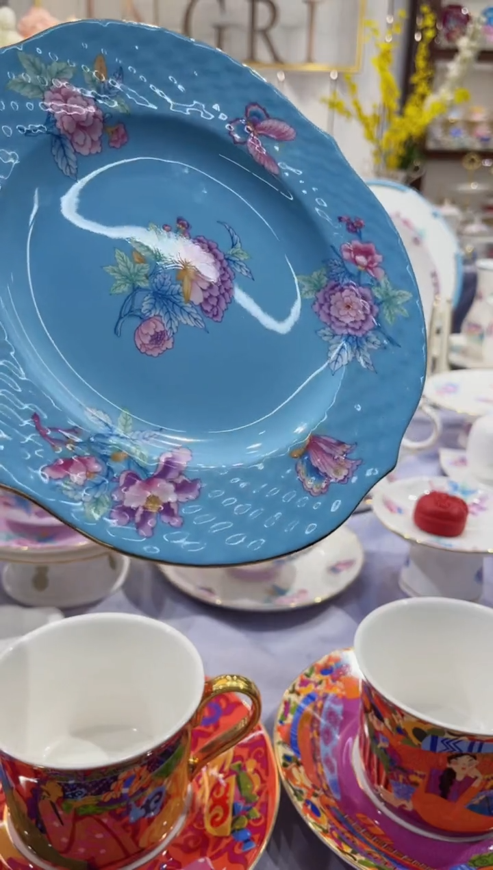 【闪购商品】骨瓷8英寸盘