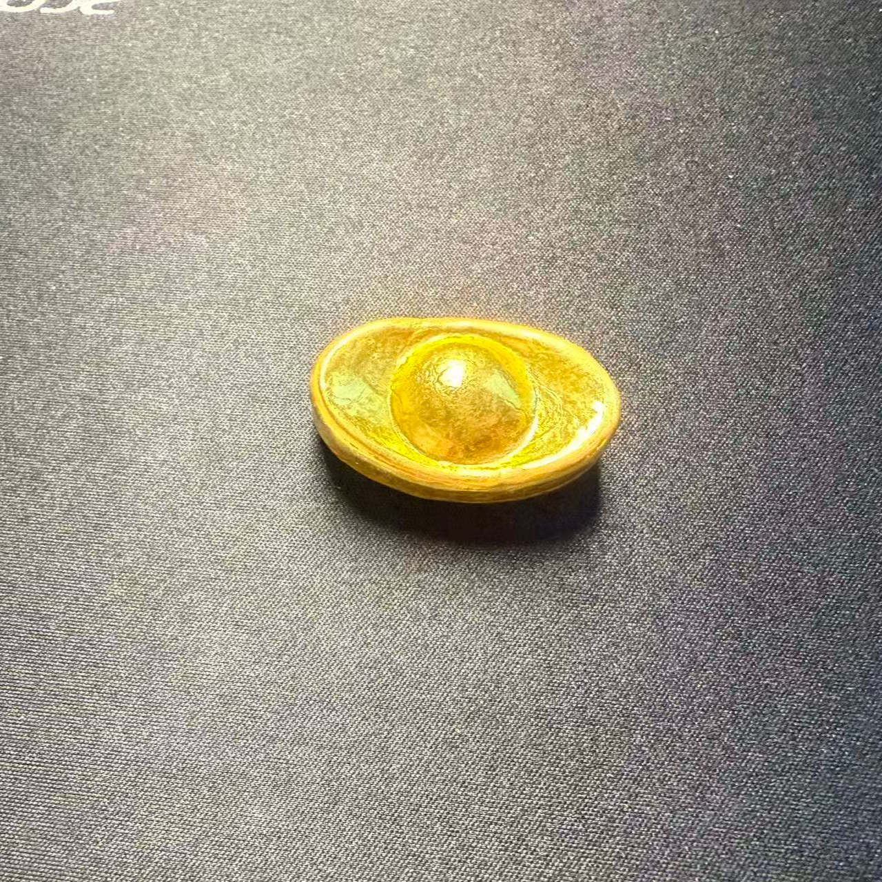 金灿灿 纯手工元宝 桌面摆件