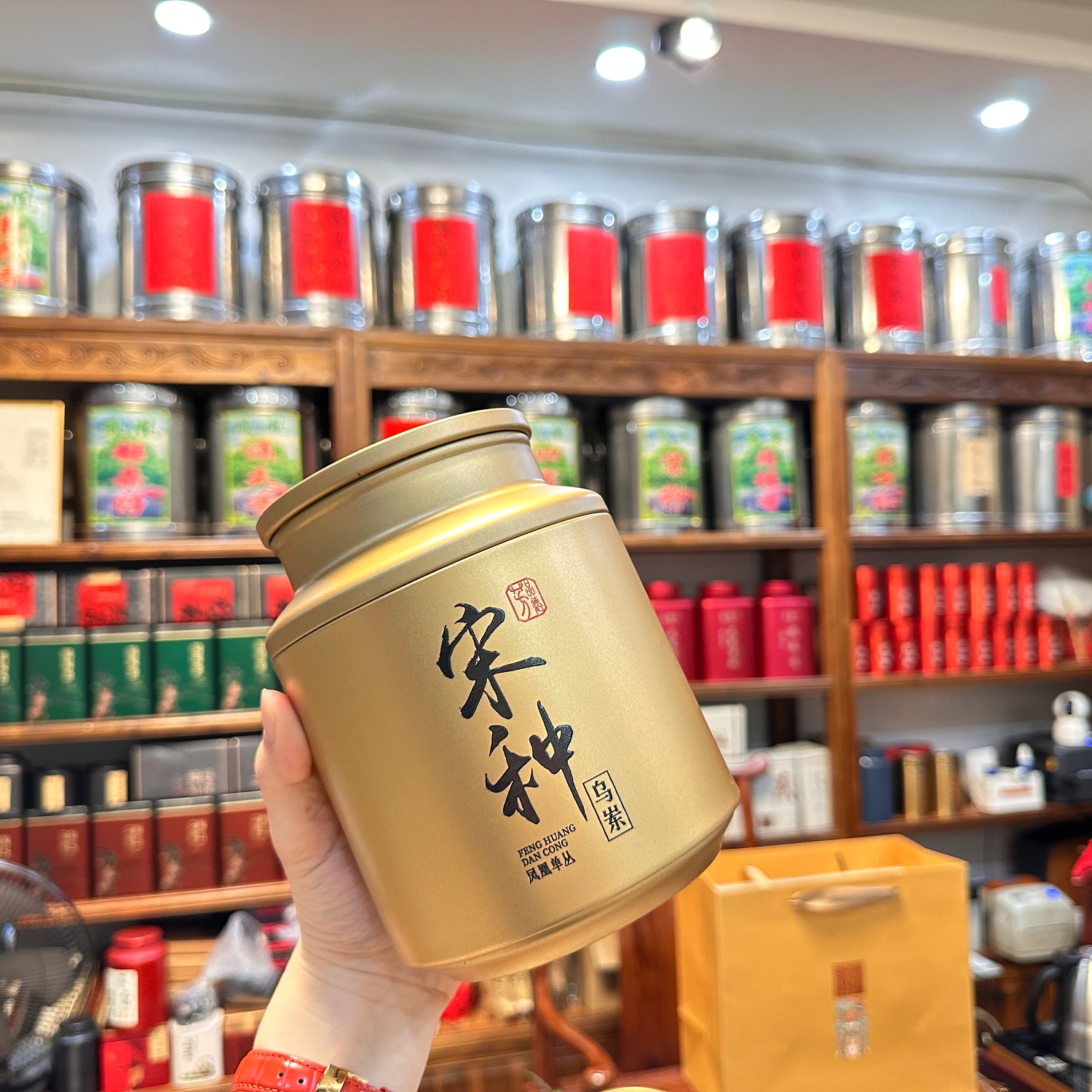 【乌岽宋种】高品质、潮州凤凰单枞茶2025春茶高山乌岽老枞125g罐装