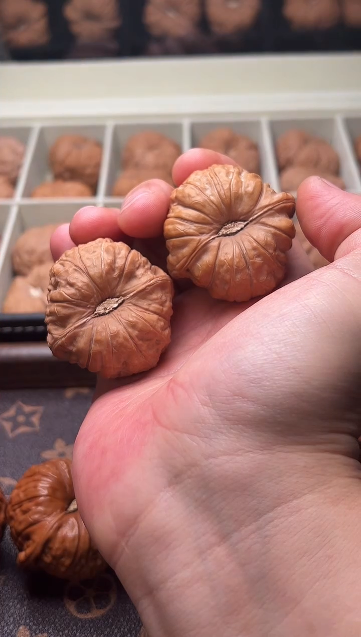 把件文玩核桃41文玩核桃南瓜墩随机发